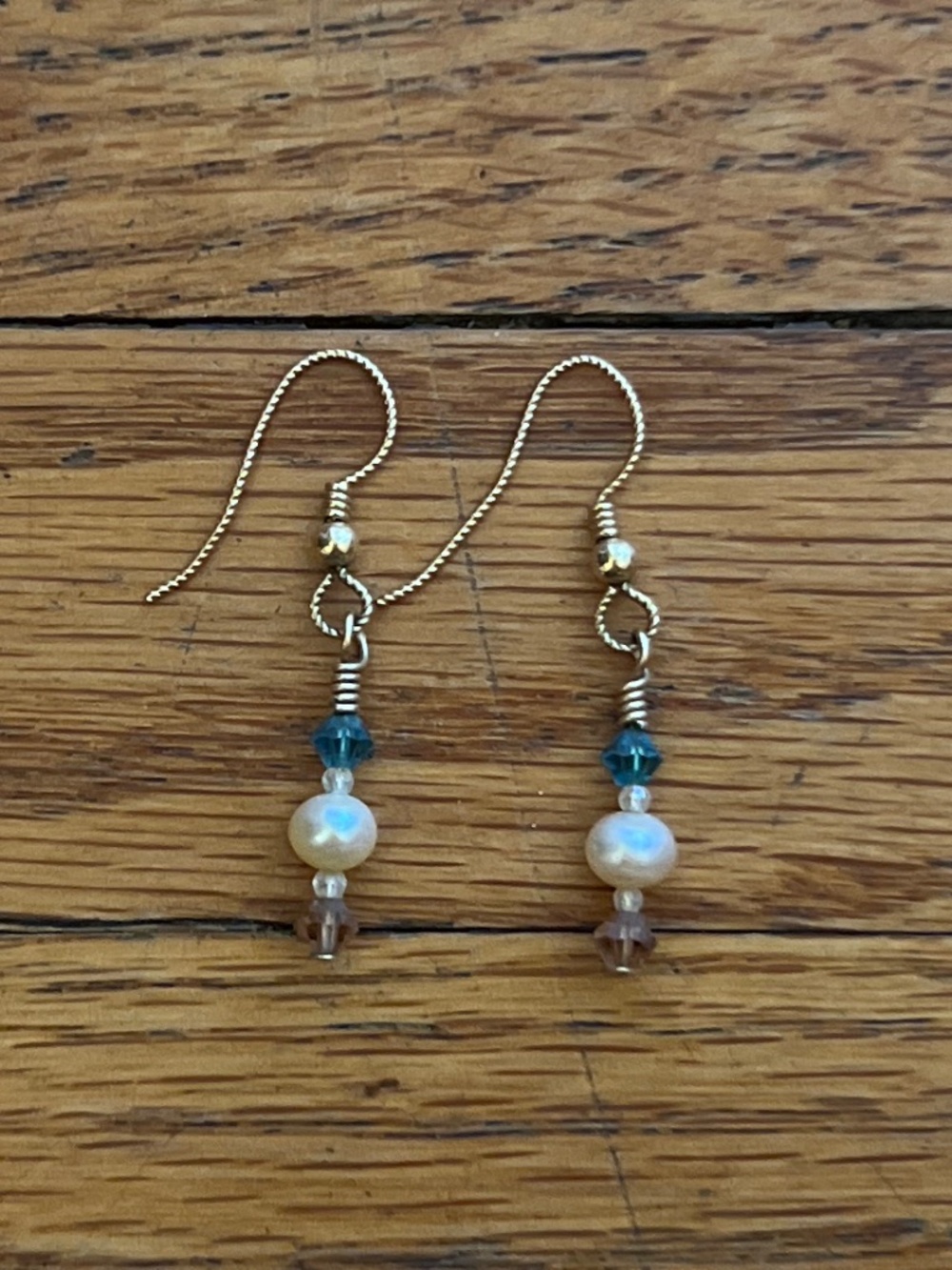 Delicate dangle earrings